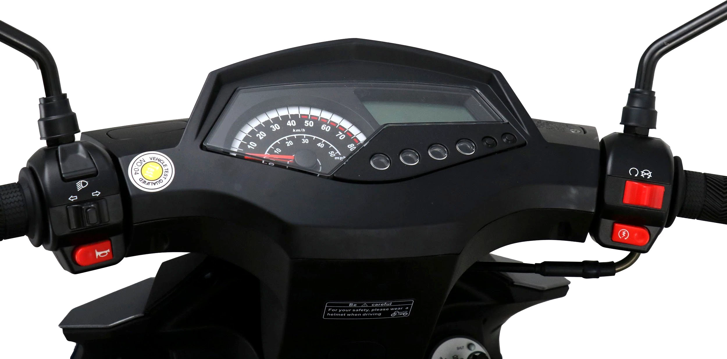 ALPHA MOTORS Motorroller Mustang FI 50 ccm, 25 km/h, Euro 5, mit USB-Anschluss und Lenkerschloss