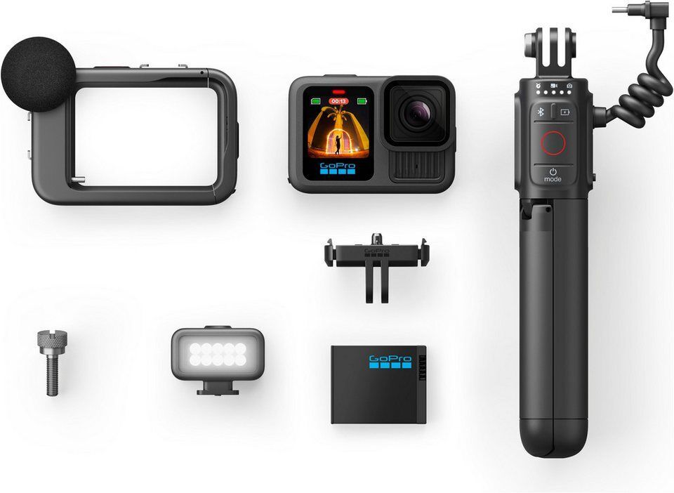 GoPro HERO13 Black Creator Edition Camcorder (4K Ultra HD, Bluetooth, WLAN (Wi-F