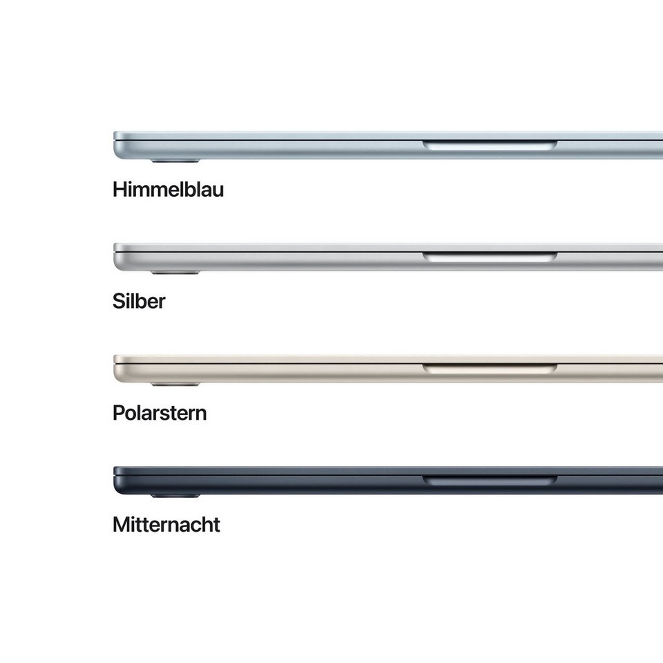 Apple 13-inch MacBook Air Notebook (34,46 cm/13,6 Zoll, Apple M5, 8-Core GPU, 51