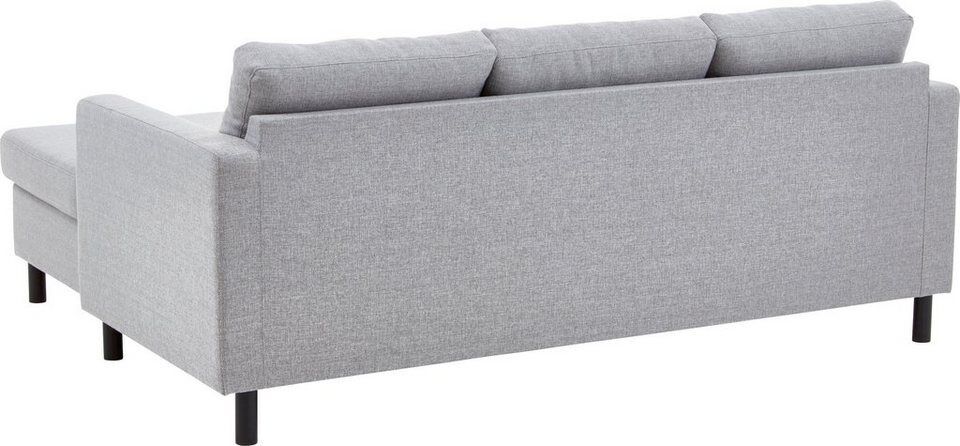 ATLANTIC home collection Ecksofa Tea L-Form, Ecksofa, frei im Raum stellbar und
