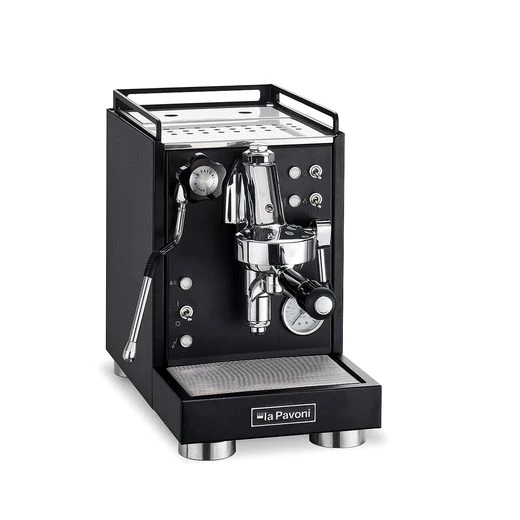 La Pavoni Siebträgermaschine New Mini Cellini, Kippschalter für Heißwasser- und Dampfentnahme