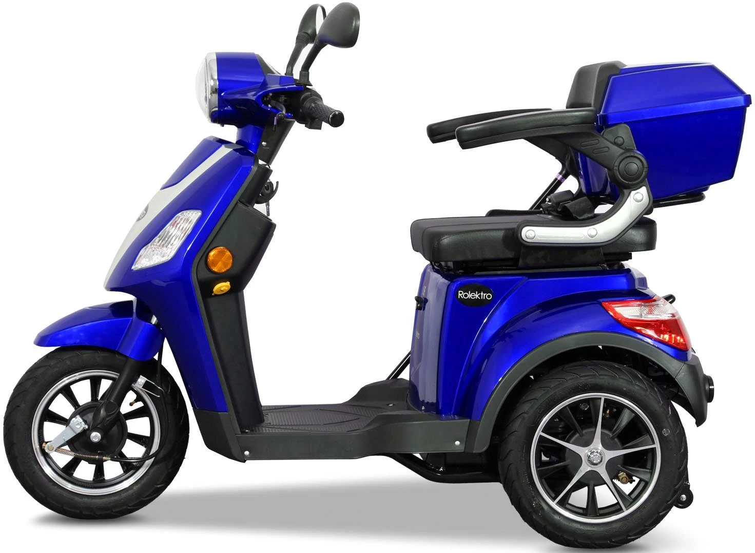 ROLEKTRO Elektromobil E-Trike 25 V.2, Blei-Gel-Akku 1000 W, 25 km/h, (mit Topcase) ... mehr