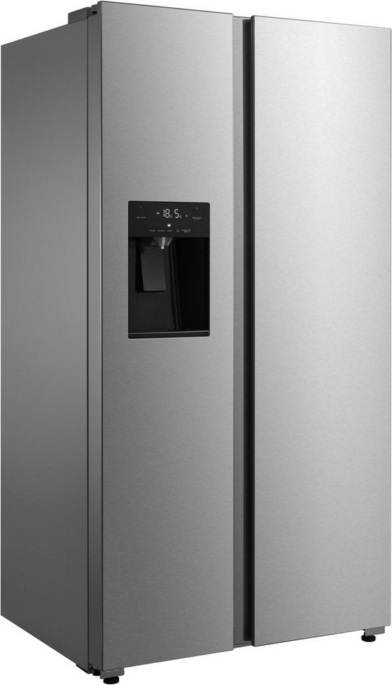 Hanseatic Side-by-Side HSBS17590CWEI, 179,3 cm hoch, 91 cm breit, mit Eis-, Crus