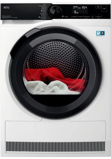 AEG Wärmepumpentrockner Serie 9000 TR9T75680, 3D-Scan-Restfeuchteermittlung