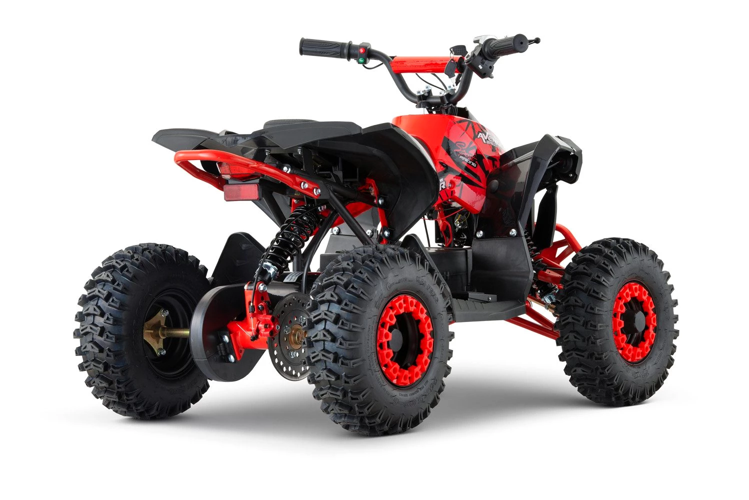 NITRO MOTORS E-Quad 1200W 48V Eco mini Kinder Quad Avenger Snowy Tire XL Sport 6 Zoll großer