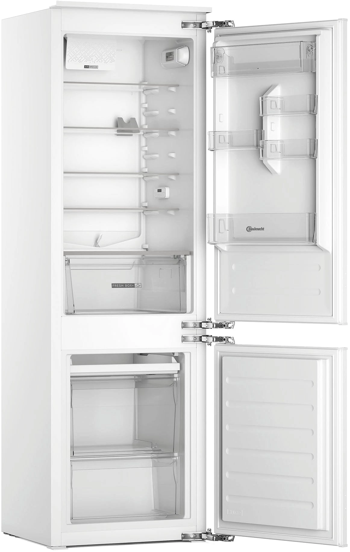 BAUKNECHT Einbaukühlgefrierkombination BKGIL 178F12, 177 cm hoch, 55,7 cm breit