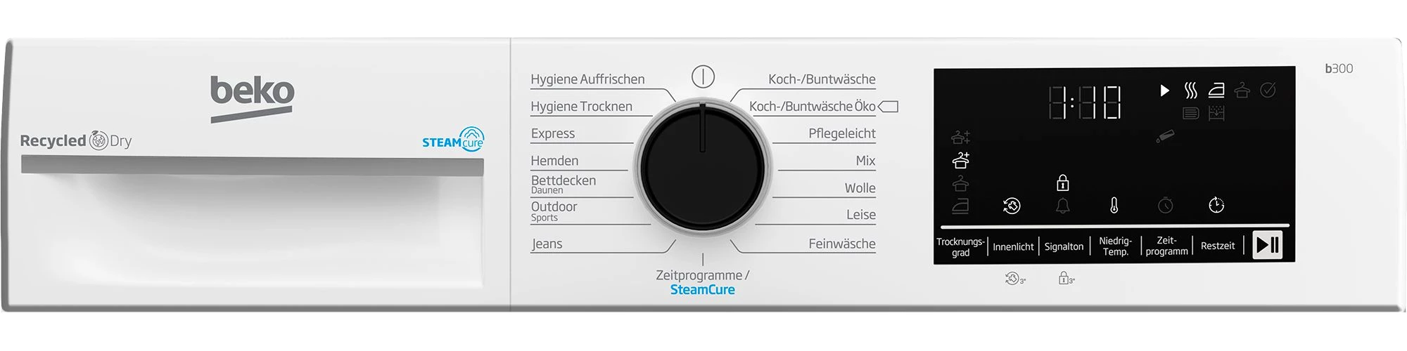 BEKO Kondenstrockner B3T4224SD, 8 kg, mit Wärmepumpentechnologie