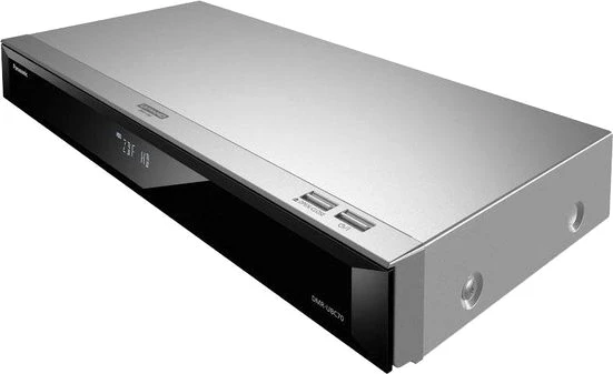 Panasonic DMR-UBC70 Blu-ray-Rekorder , WLAN, 4K Upscaling, 500 GB Festplatte