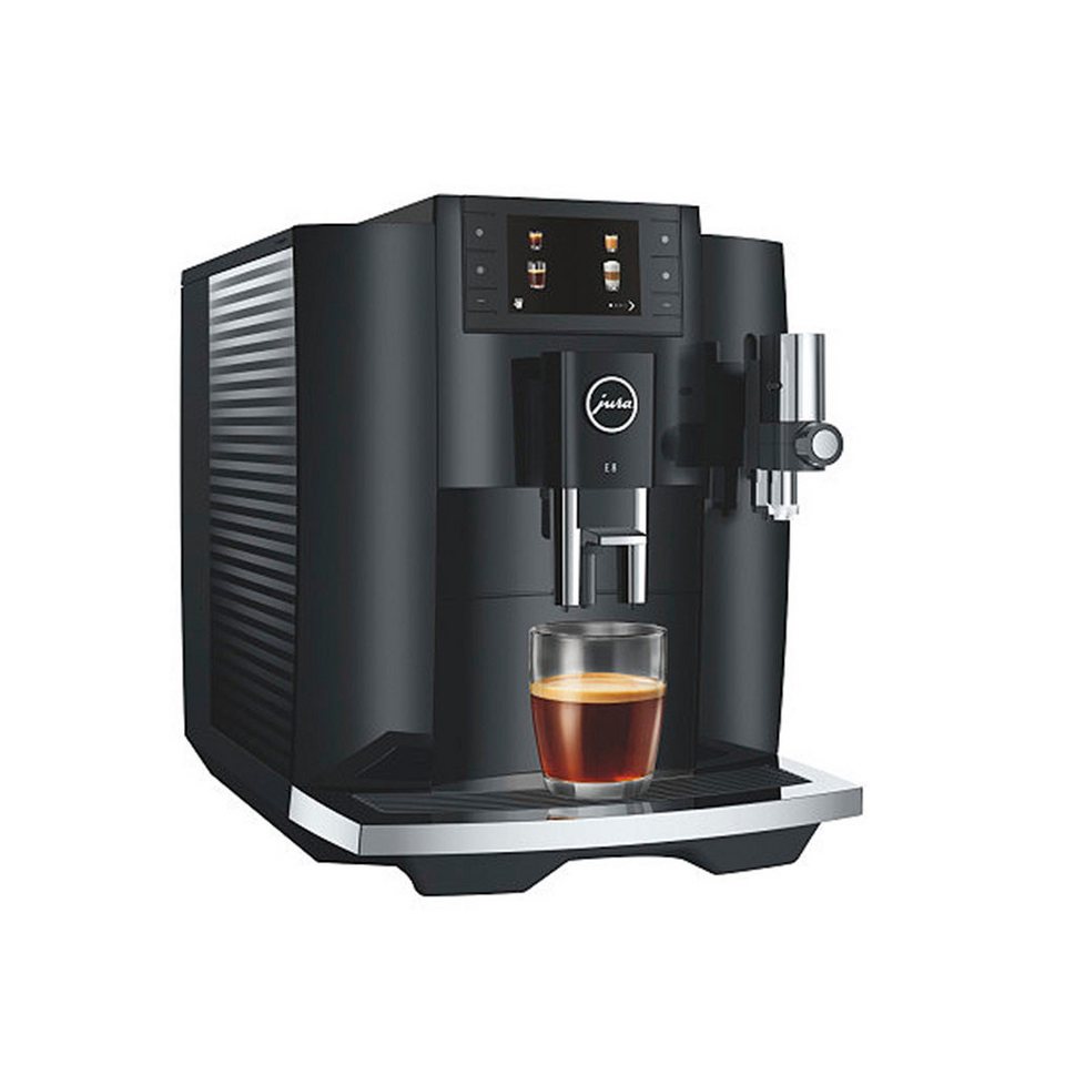 JURA Kaffeevollautomat 15584 E8 Piano Black (EC)