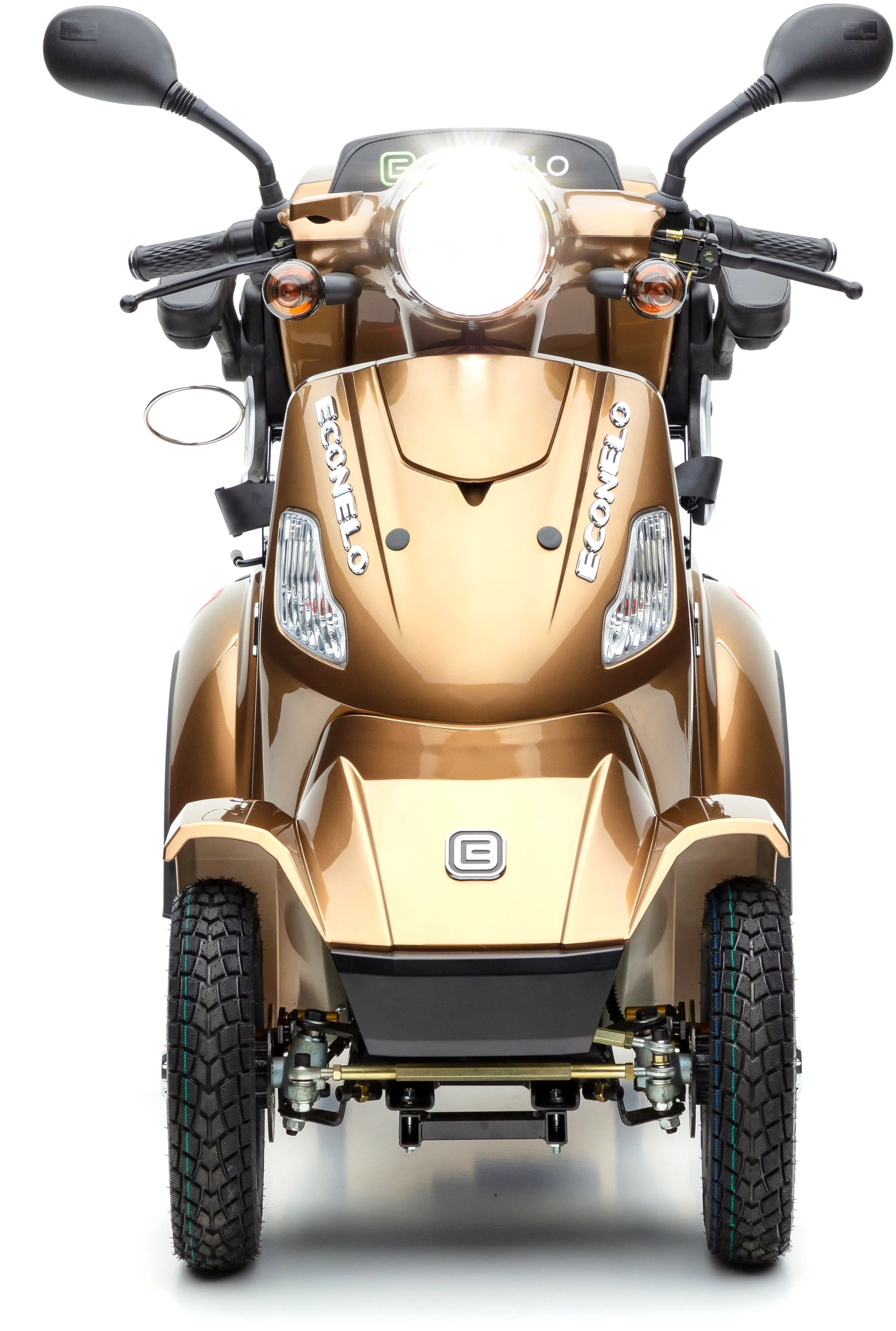 ECONELO Elektromobil Seniorenmobil J4000, 1000 W, 25 km/h, (mit Topcase)