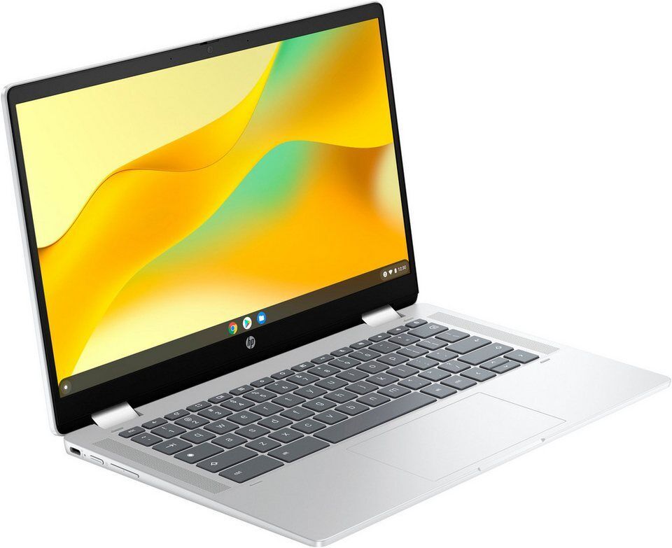 HP 14b-cd0011ng Chromebook (35,6 cm/14 Zoll, Intel N100, UHD Graphics, 128 GB SS