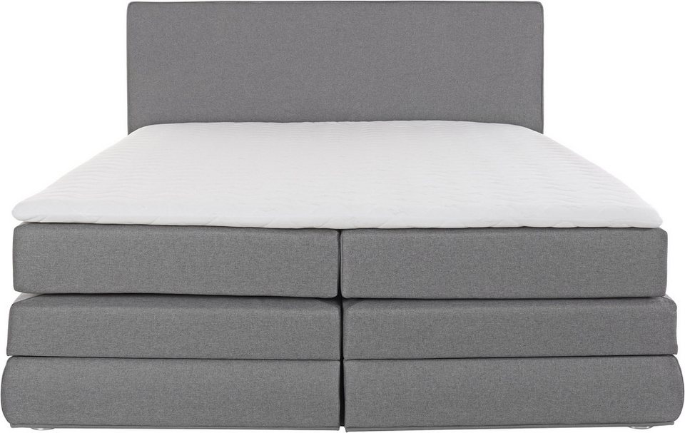 COLLECTION AB Boxspringbett Ninoni, inkl. Bettkasten, Topper und wahlweise mit L