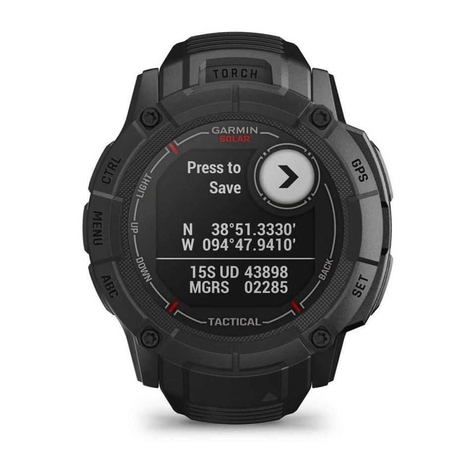 Garmin Instinct 2X Solar Tactical Edition Smartwatch (2,8 cm/1,1 Zoll, Garmin)