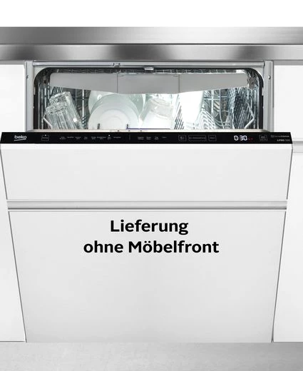 BEKO vollintegrierbarer Geschirrspüler BDIN38561C, 14 Maßgedecke, SelfDry
