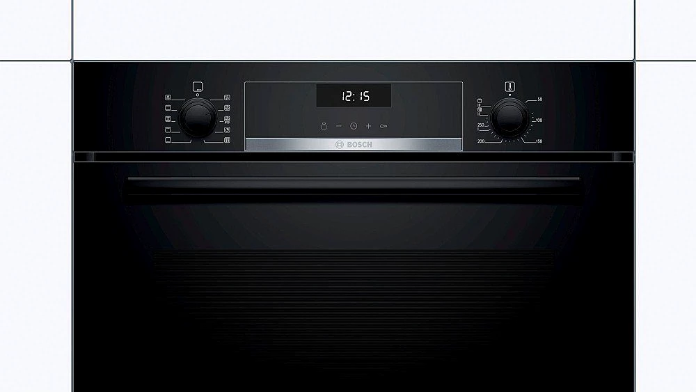 BOSCH Backofen-Set 71 Liter mit PKM Flächeninduktionskochfeld Kindersicherung autark 60cm
