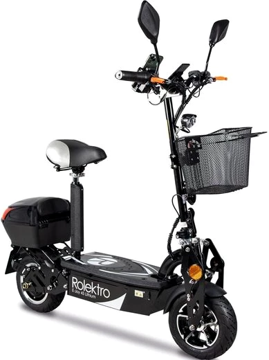 Rolektro E-Motorroller Rolektro E-Joy 45 Lithium, 1000 W, 45 km/h, bis zu 50 km Reichweite