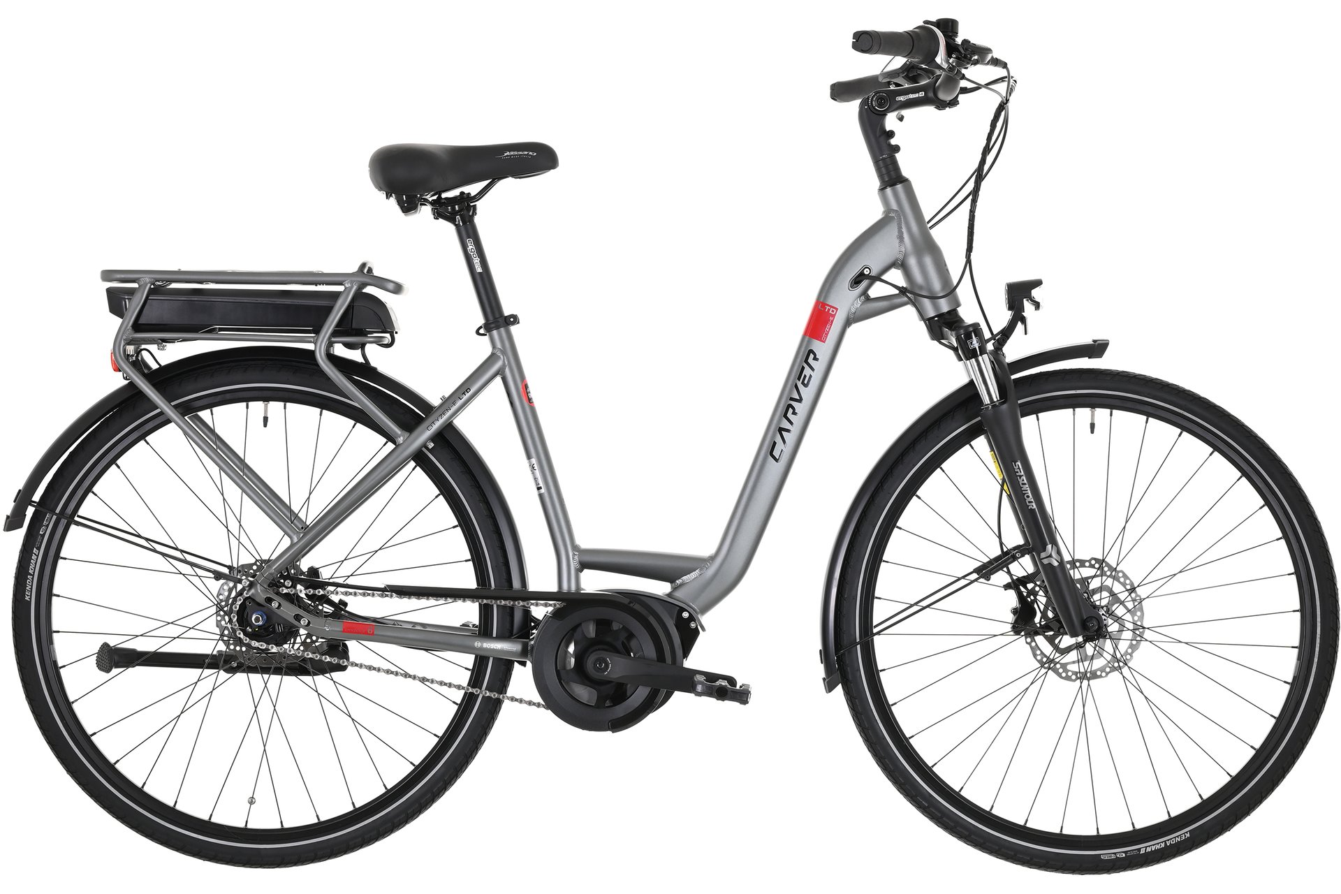 Carver Cityzen E LTD FL - 400 Wh - 28 Zoll - Tiefeinsteiger