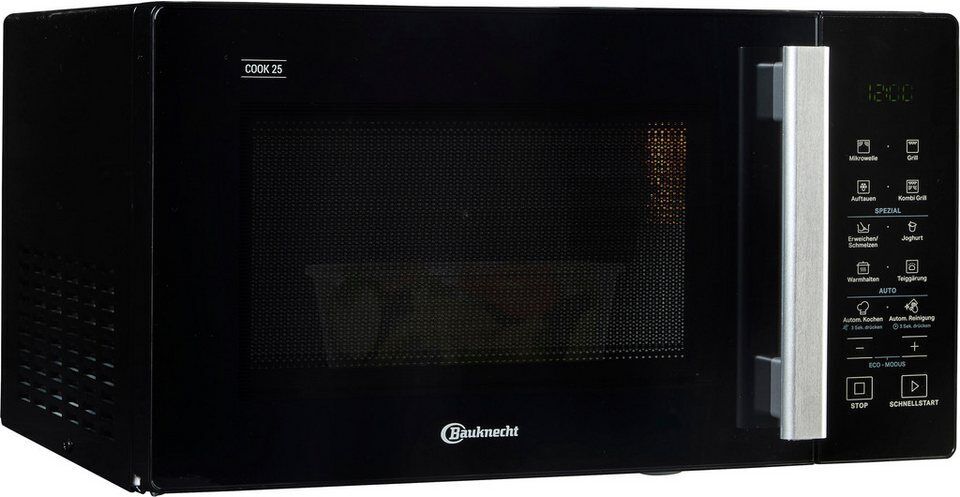 BAUKNECHT Mikrowelle MWO 253 B, Grill, Mikrowelle, 25 l