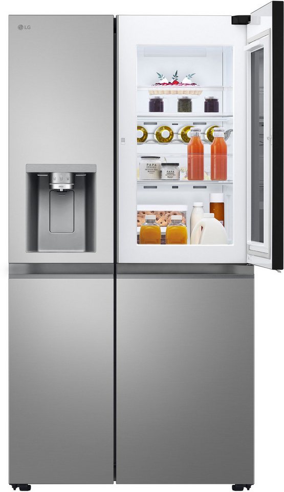 LG Side-by-Side GSXE81PYBD, 179 cm hoch, 91,3 cm breit
