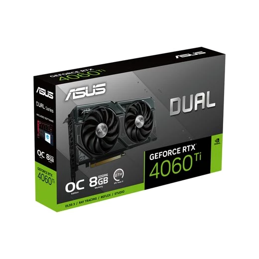 Asus DUAL-RTX4060TI-O8G Grafikkarte (8 GB, GDDR6)