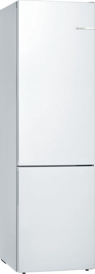 BOSCH Kühl-/Gefrierkombination Serie 6 KGE39AWCA, 201 cm hoch, 60 cm breit, Low