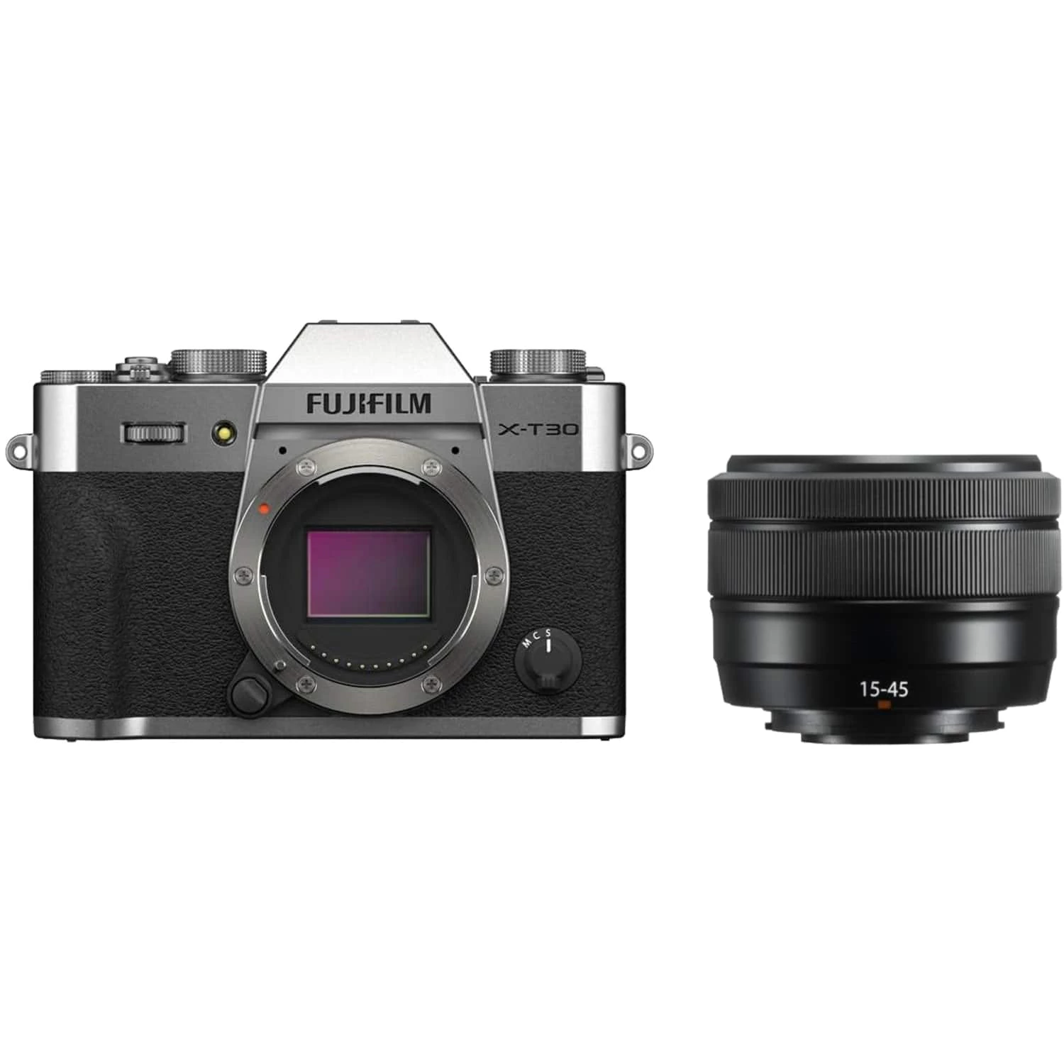 Fujifilm X-T30 II mit FUJINON XC 15-45mm F3.5-5.6 OIS PZ silber