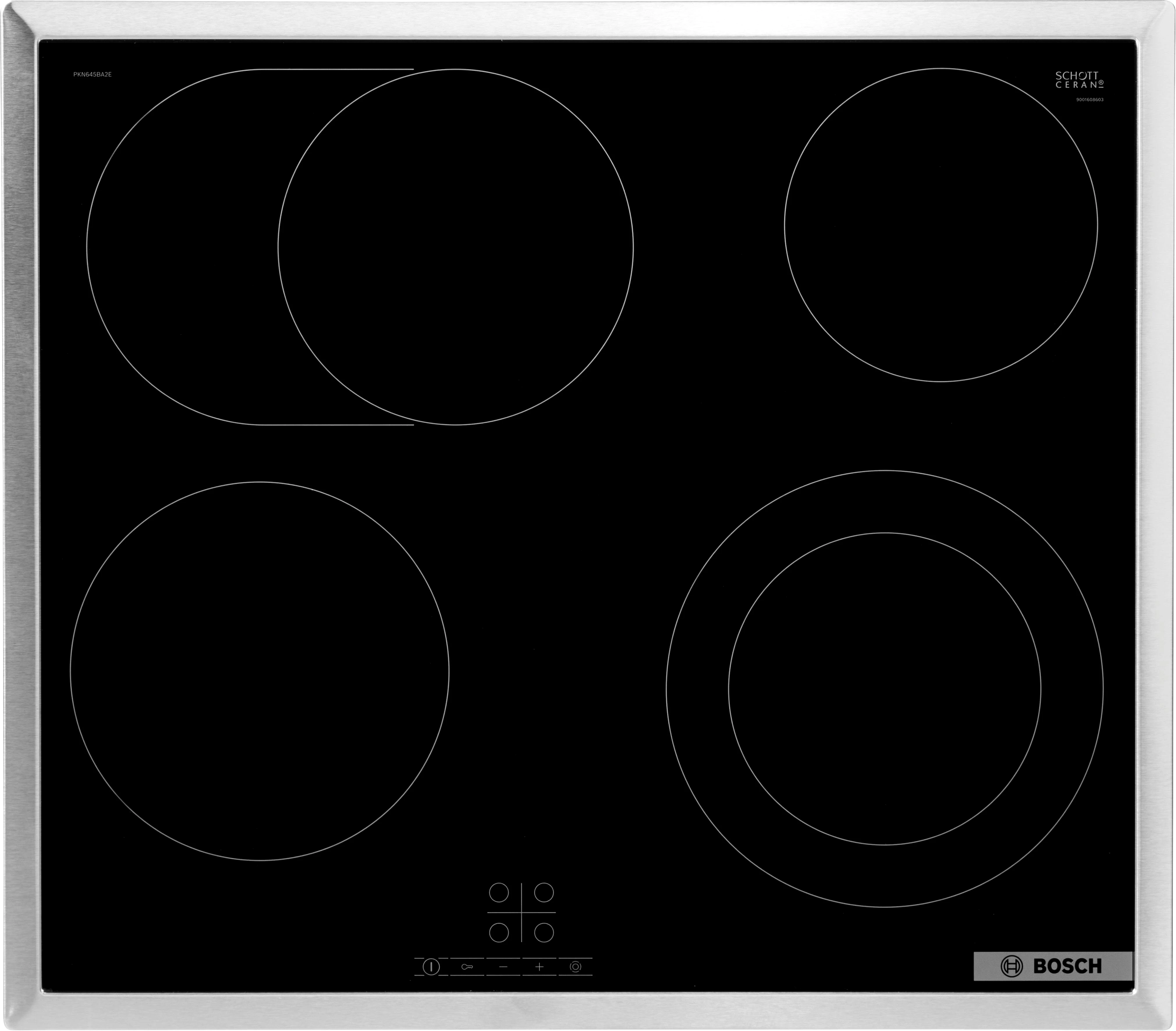 BOSCH Backofen-Set HBD231VR61, mit Teleskopauszug nachrüstbar, ecoClean Direct