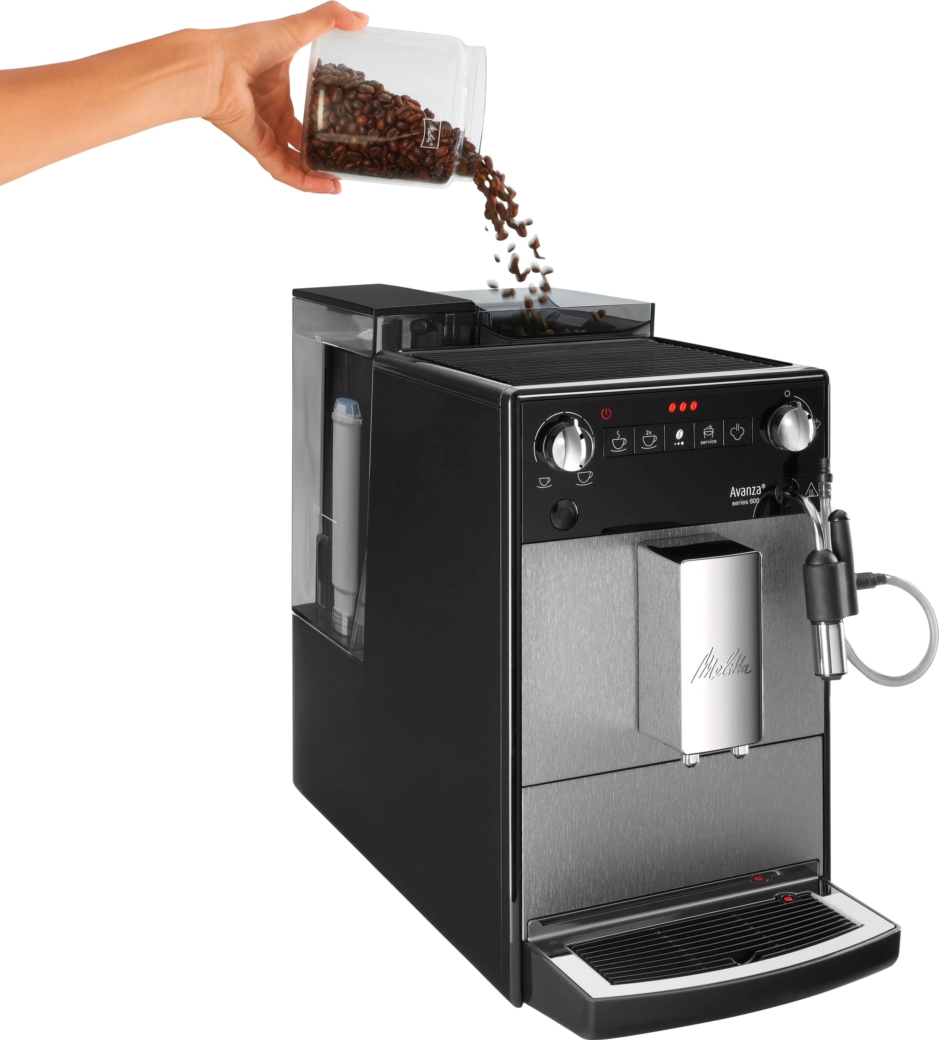 Melitta Kaffeevollautomat Avanza® F270-100 Mystic Titan, Kompakt