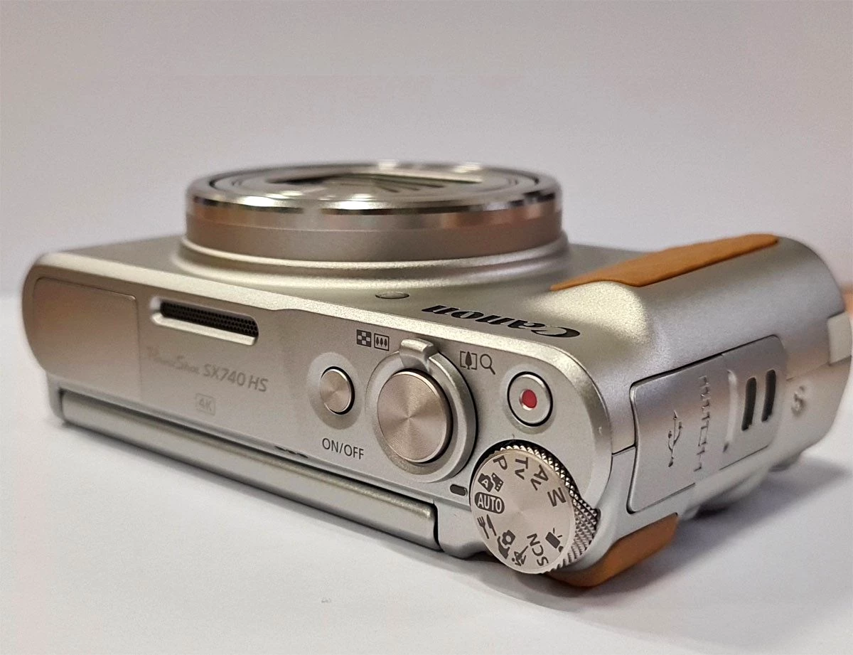 Canon PowerShot SX740 HS silber Lite Digitalkamera Kompaktkamera