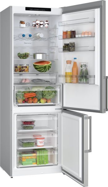BOSCH Kühl-/Gefrierkombination KGN49VICT, 203 cm hoch, 70 cm breit, VitaFresh XX
