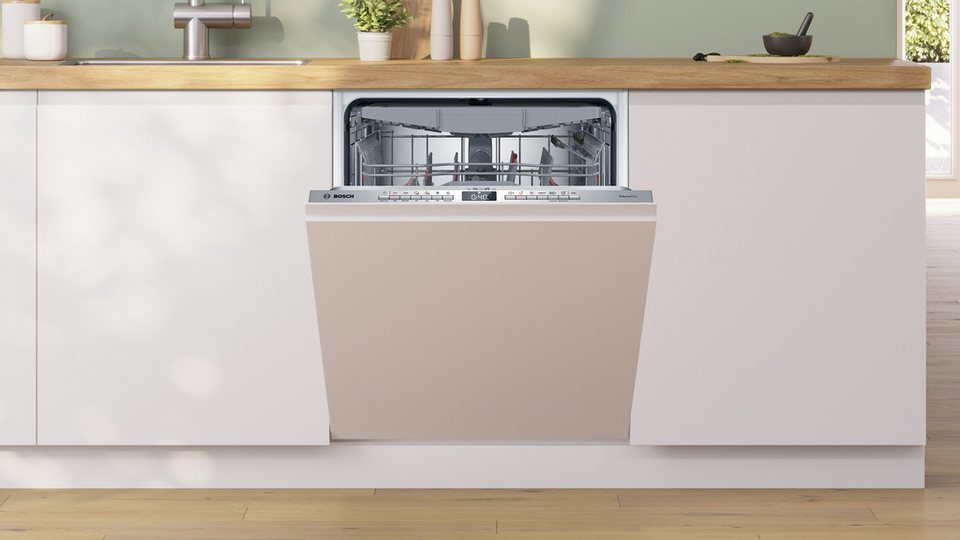 BOSCH vollintegrierbarer Geschirrspüler Serie 4 SMV4ECX32E, 14 Maßgedecke, Info