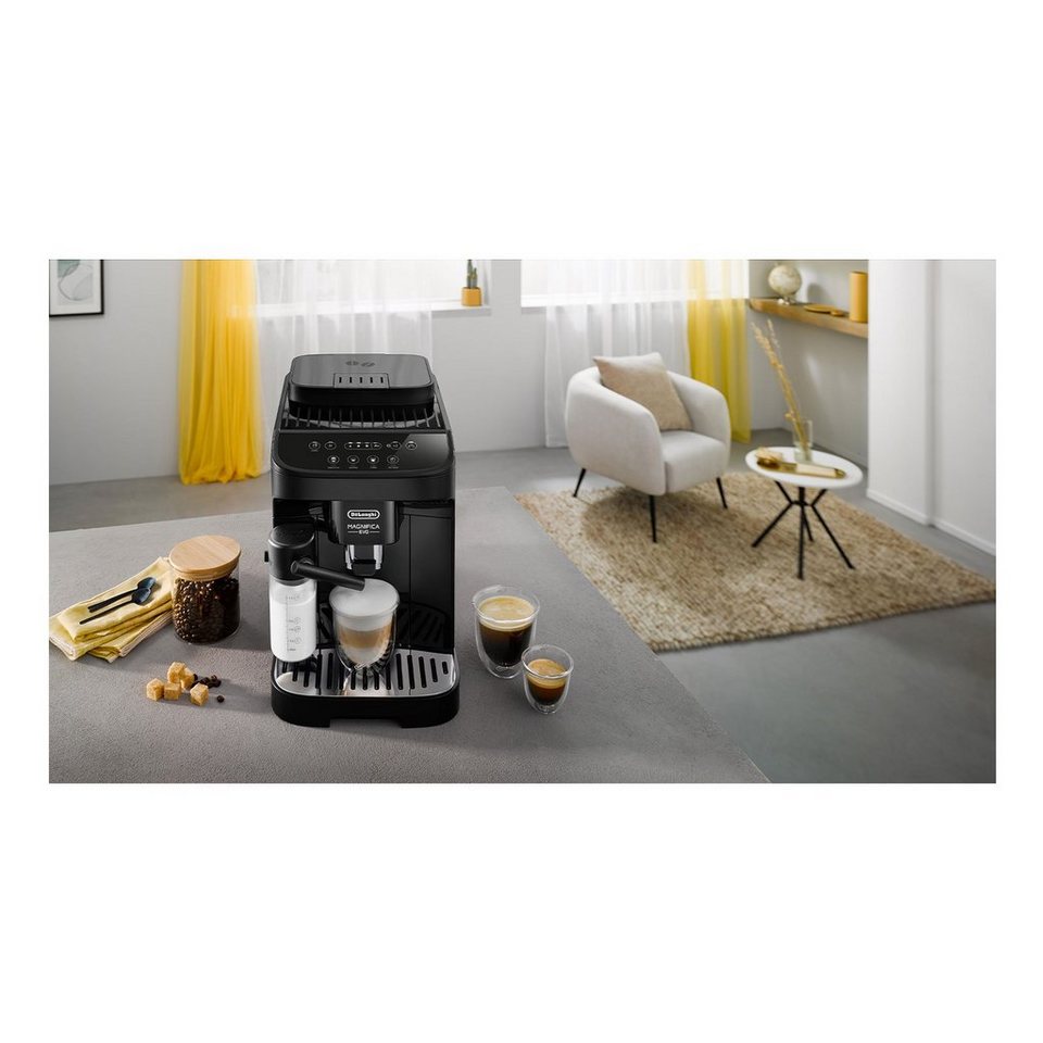 De'Longhi Kaffeevollautomat ECAM293.52.B MAGNIFICA, 4 Soft-Touch-Symbole, Heraus