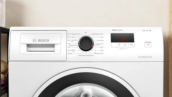 BOSCH Waschmaschine Serie 2 WGE0240V, 7 kg, 1400 U/min