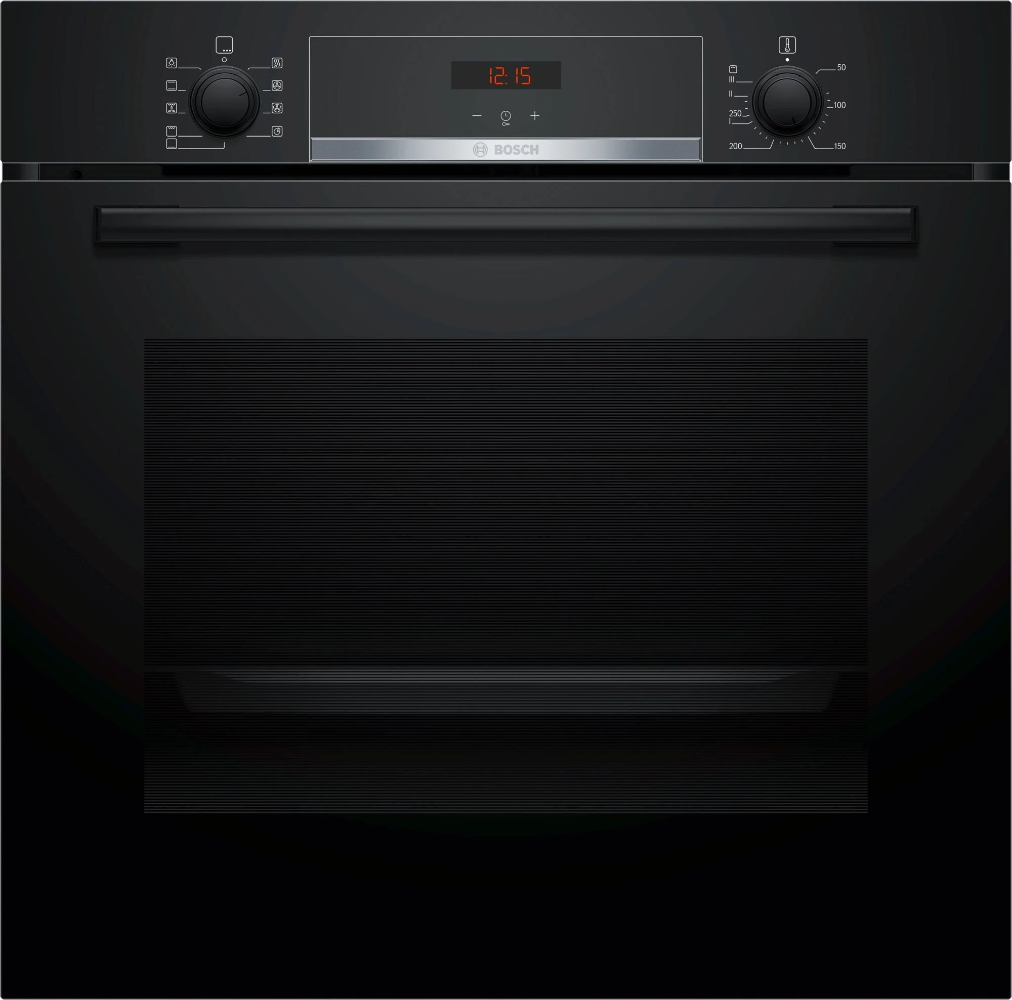 BOSCH Backofen-Set Backofen Teleskopauszug EEK: A + PKM Induktionskochfeld schwarz 60cm