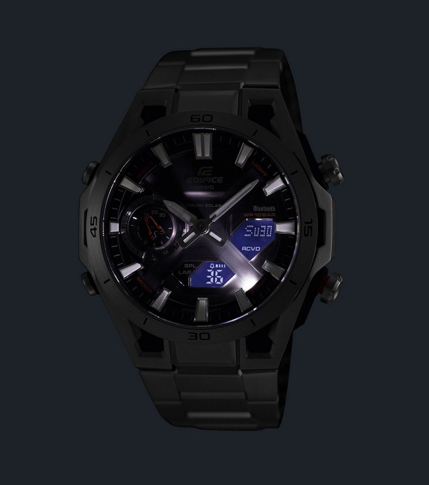 CASIO EDIFICE Smartwatch, Solaruhr, Armbanduhr, Herrenuhr, Hand Moving Funktion,