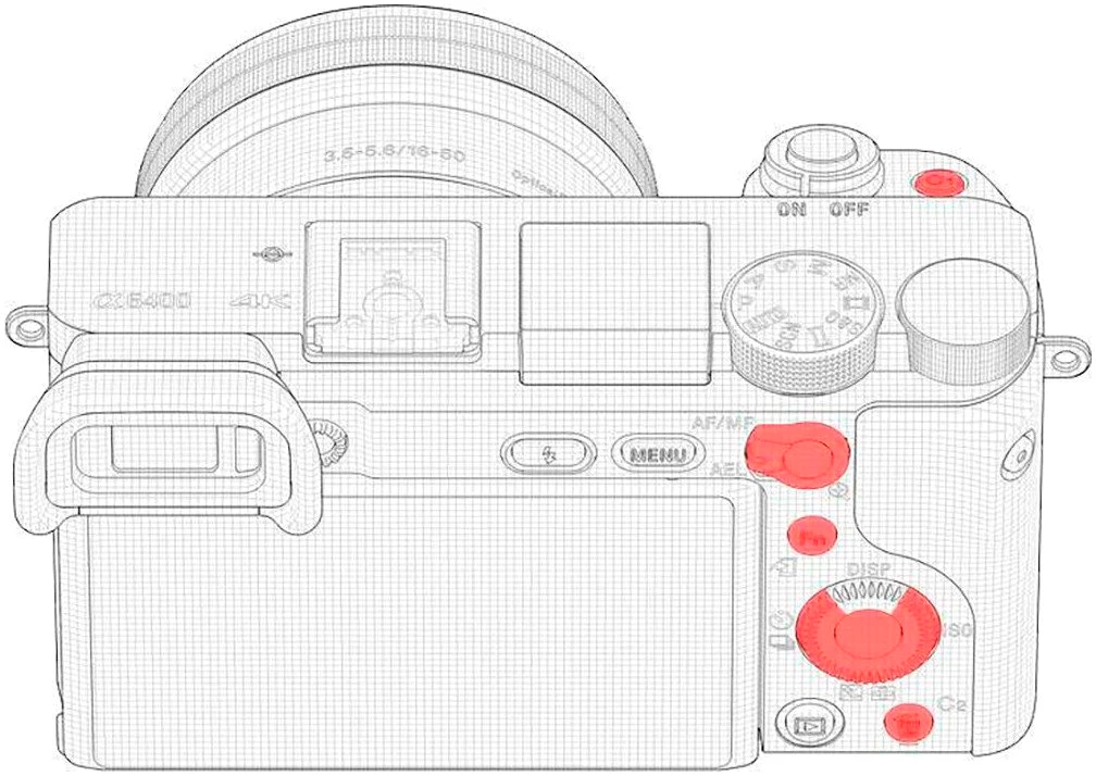 Sony Alpha 6400 APS-C Kompaktkamera (24,2 MP, Bluetooth)