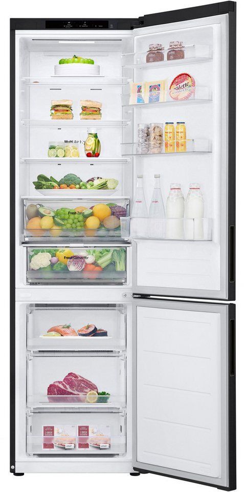 LG Kühl-/Gefrierkombination GBV22NCBEP, 203 cm hoch, 59,5 cm breit, FRESHConvert