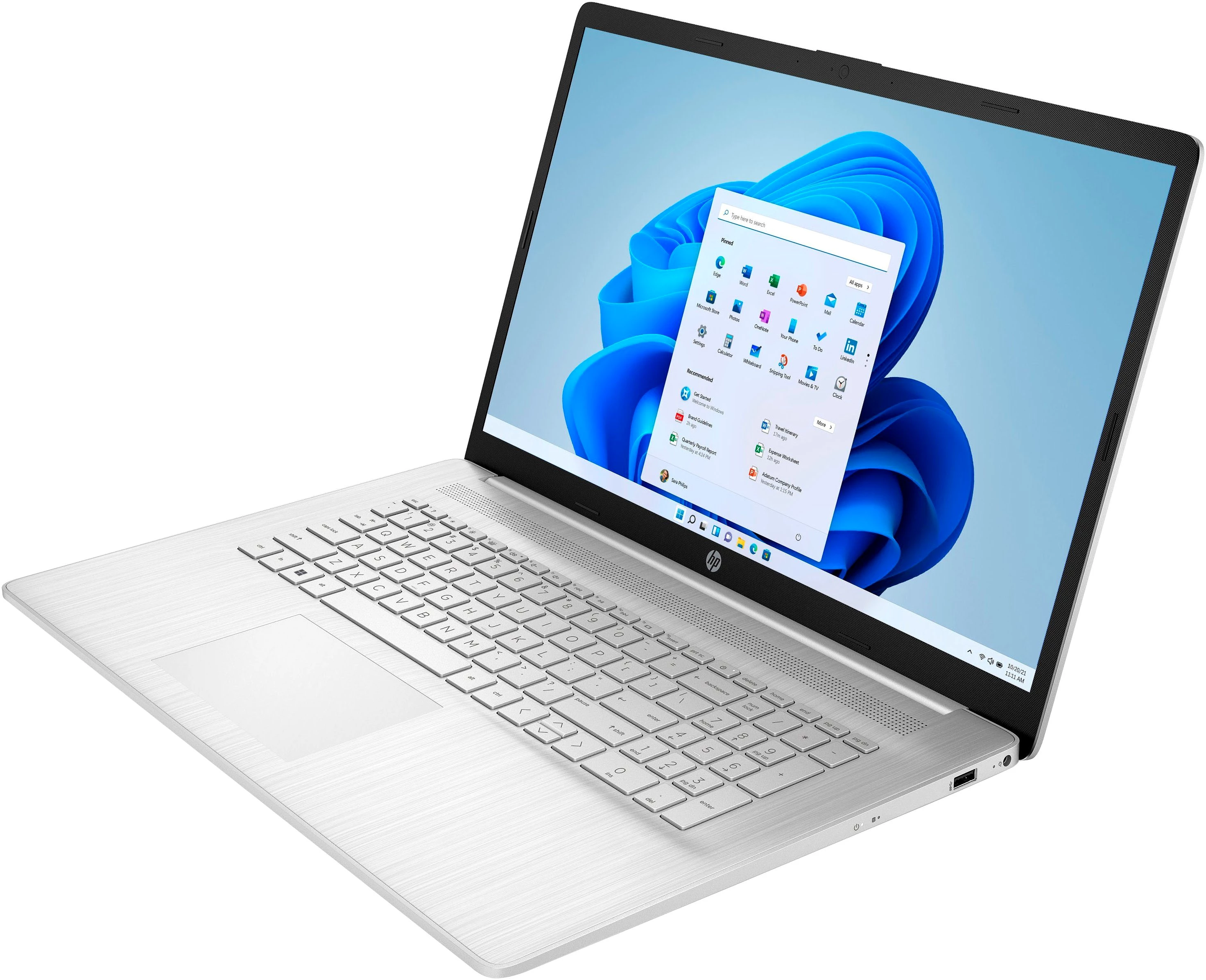 HP 17-cn3275ng Notebook (43,9 cm/17,3 Zoll, Intel Core i7 1355U, Iris Xe Graphics, 512 GB SSD)