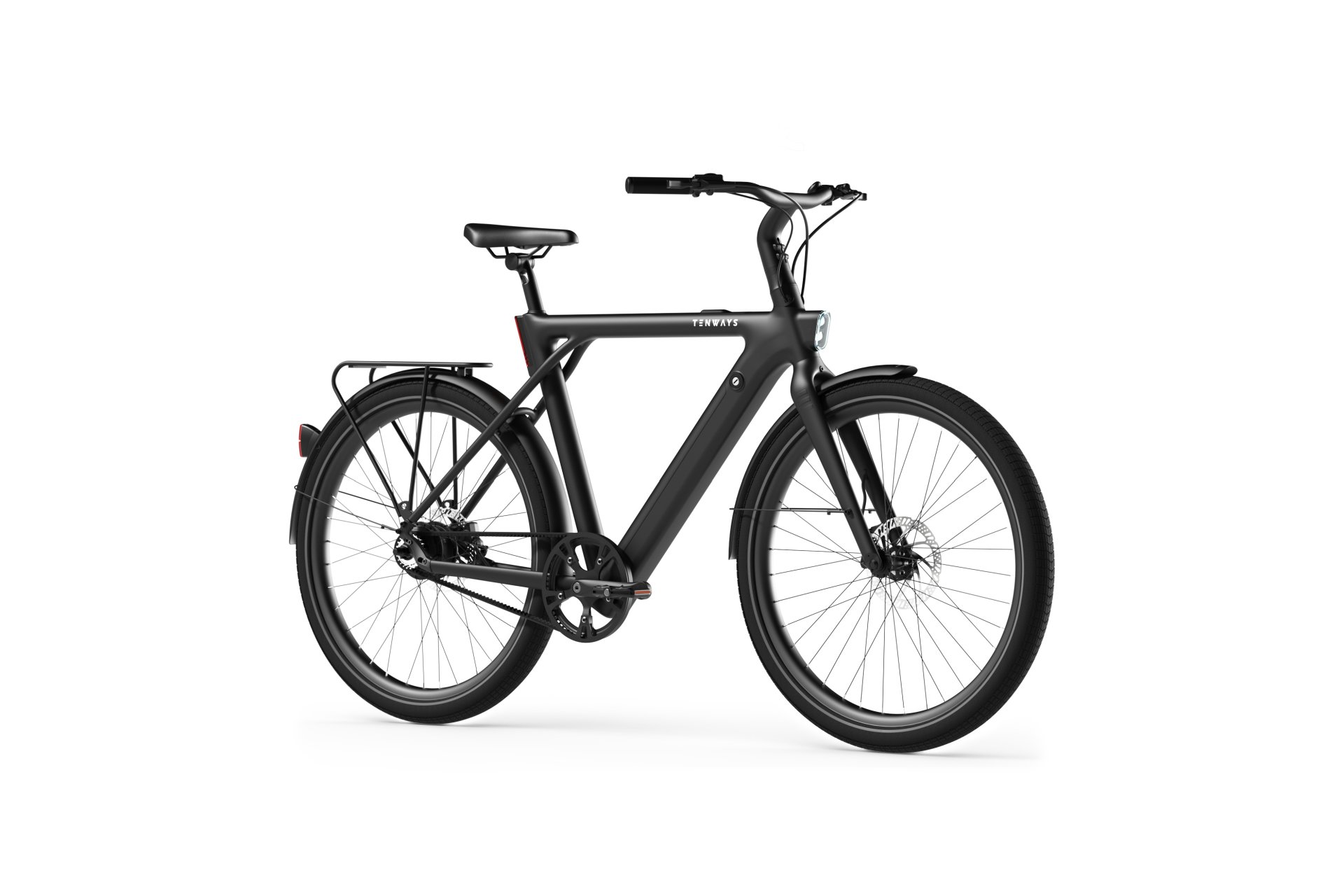 TENWAYS CGO009 - 374 Wh - 28 Zoll - Diamant - 2026 Schwarz