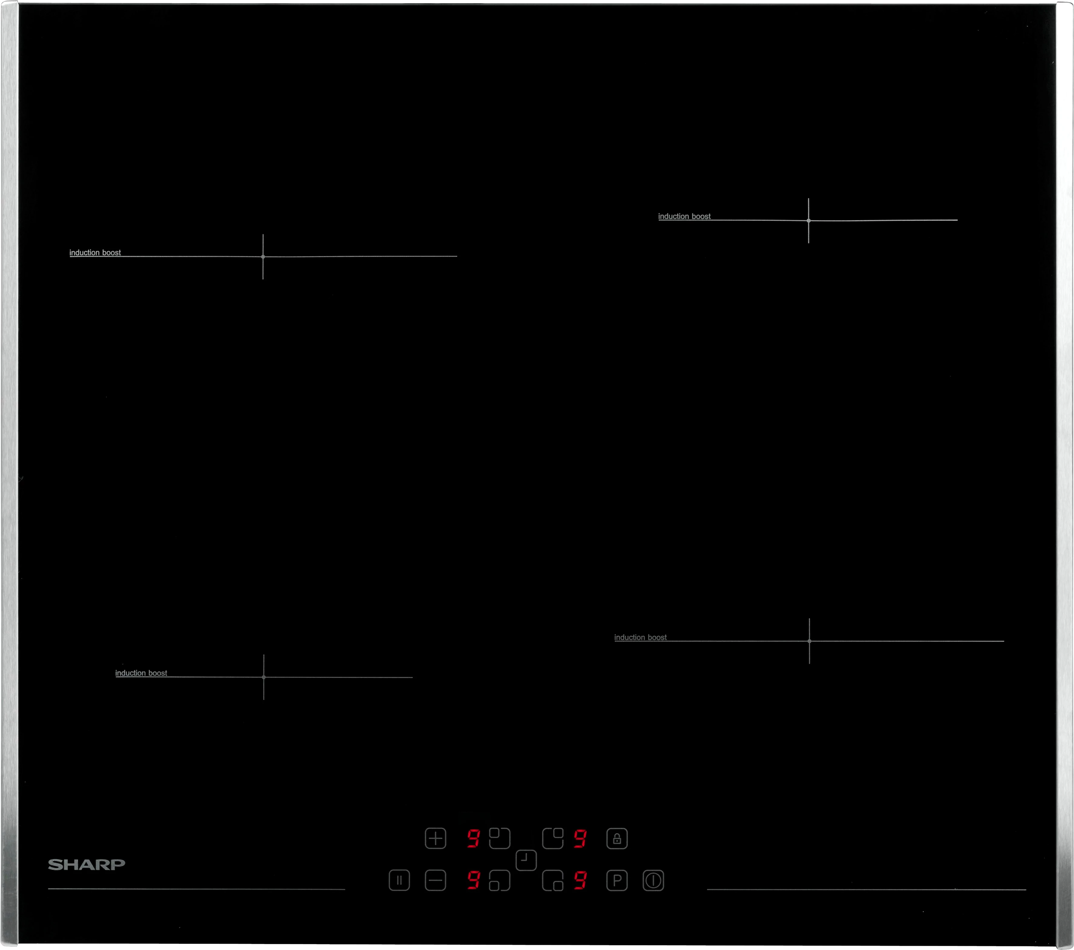 Sharp Backofen-Set Pyro_Extraset_Graphit_Induktion, Pyrolyse-Selbstreinigung