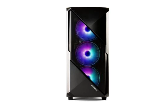 GAMEMAX MegaDeal Gaming-PC-Set Striker Gaming-PC-Komplettsystem  + Maus & Tastatur)