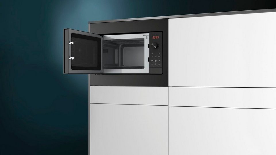 SIEMENS Einbau-Mikrowelle BF523LMB3, Mikrowelle, 20 l, 50 cm breit - quickStart
