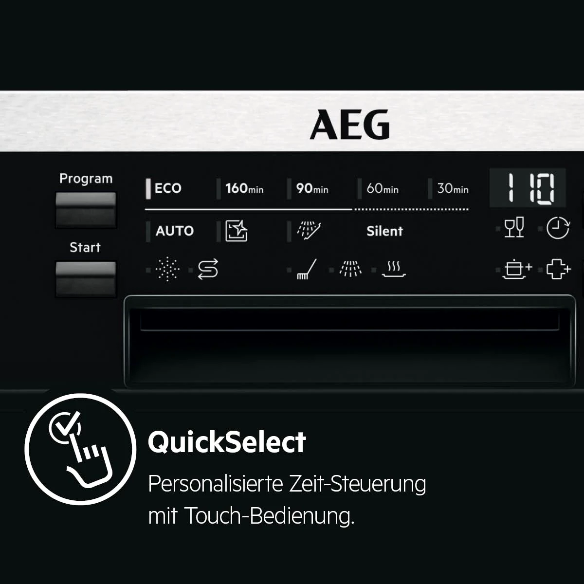 AEG Standgeschirrspüler 7000 FFB75707PW, 14 Maßgedecke, Aqua Control - Wasserstopp