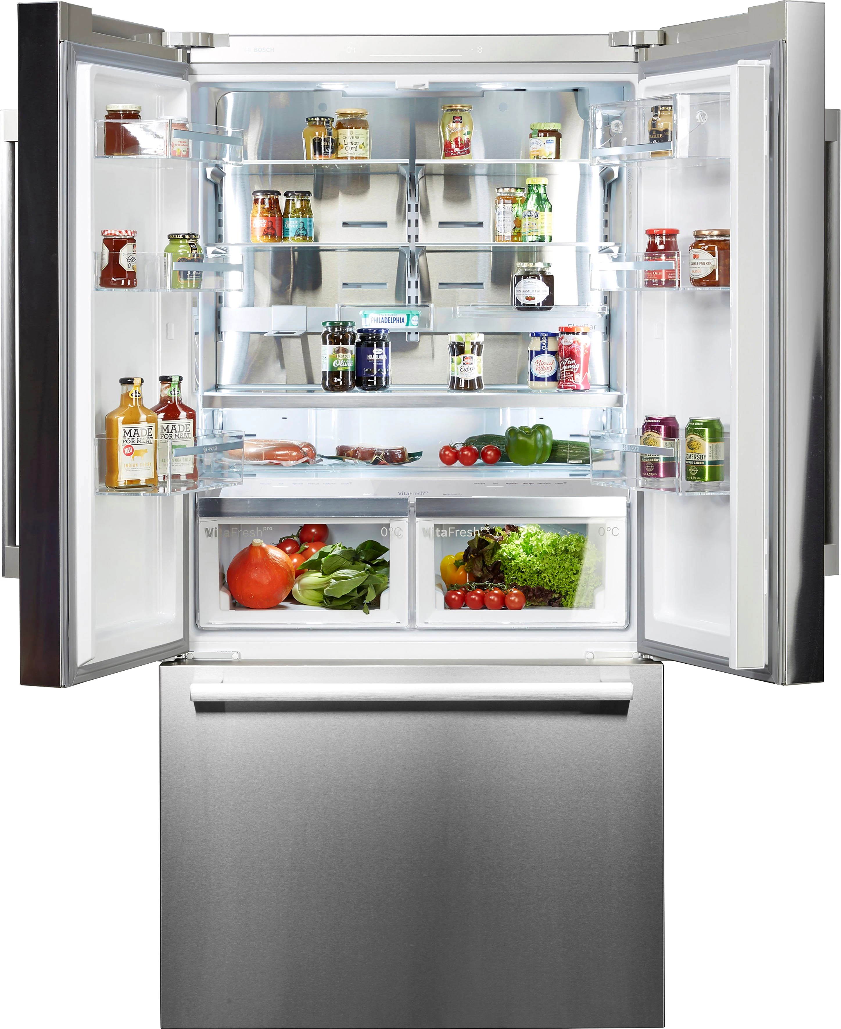 BOSCH French Door KFF96PIEP, 183 cm hoch, 90,5 cm breit