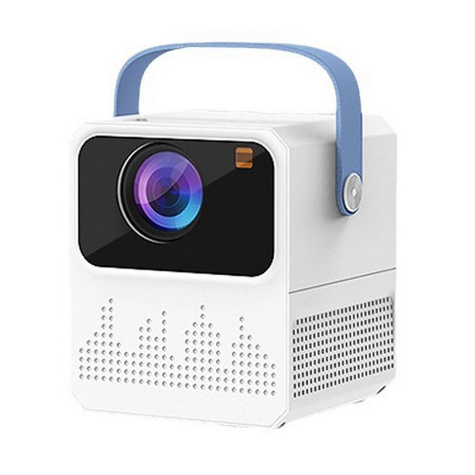 KINSI Mini-Beamer, Heimkino-Projektor, unterstützt 5G WiFi, BT5.0 Mini-Beamer (1