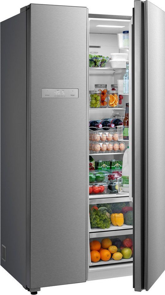 Hanseatic Side-by-Side HSBS17590BI, 179,3 cm hoch, 91 cm breit