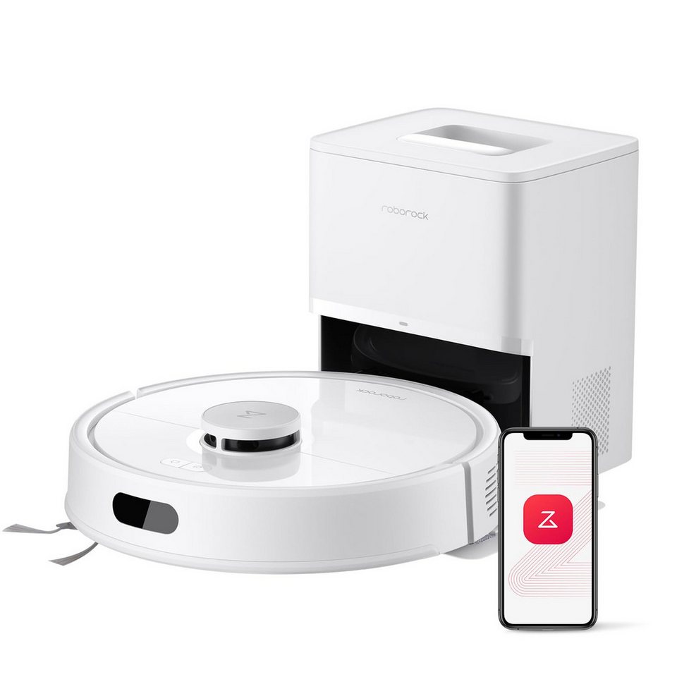 Roborock Saugroboter Q7 BF+, Upgrade von Q7 max+/Q5MAX+/Q5 Pro+, 40 W, 8000 Pa,