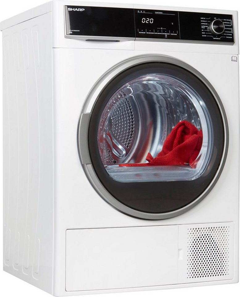 Sharp Wärmepumpentrockner KD-HHH8S8GW3-DE
