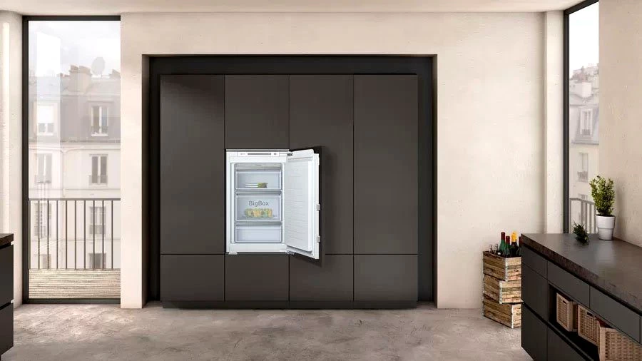 NEFF Einbaugefrierschrank N 50 GI1216DE0, 87,4 cm hoch, 55,8 cm breit