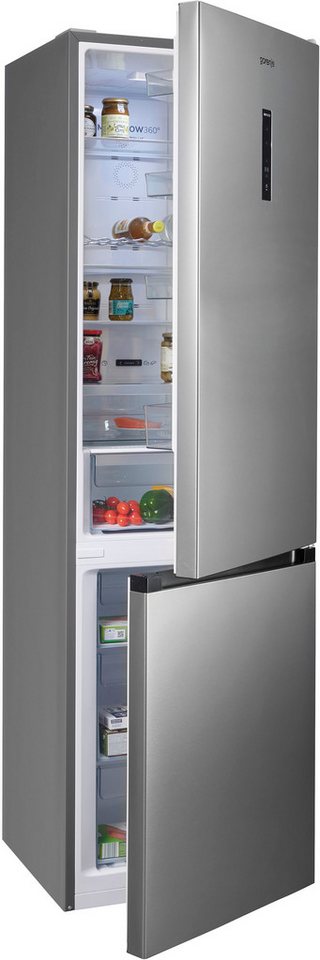 GORENJE Kühl-/Gefrierkombination NRK620B61X4OT, 200 cm hoch, 60 cm breit, kein A
